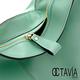 Octavia 8 真皮 -  原皮品味 皮帶袋中袋大方公事包 - 寶石綠 product thumbnail 4