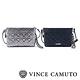 Vince Camuto 幾何菱格金屬鍊肩背包-銀色 product thumbnail 8