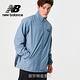 [New Balance]大字母Logo立領風衣外套_中性_北極灰_UJ23502AGY product thumbnail 3