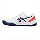 Asics GEL-Resolution 9 GS [1044A067-103] 大童 網球鞋 運動 緩震 耐用 白藍橘 product thumbnail 4