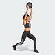 Adidas OPT 3S 1/1 L [IT9105] 女 緊身褲 運動 健身 重訓 深蹲 高腰 吸濕排汗 口袋 黑白 product thumbnail 4
