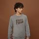 GIORDANO 男裝美式印花大學TEE - 03 波斯灰 product thumbnail 3