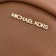 MICHAEL KORS ERIN牛皮拉鍊後背包(咖/小) product thumbnail 6