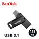 SanDisk Ultra Go USB Type-C 128G 雙用隨身碟 黑色 (公司貨) product thumbnail 2