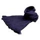 LV M75703 Monogram LOGO MANIA 羊毛針織圍巾(紫羅蘭色) product thumbnail 2