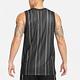 Nike 背心 Dri-Fit DNA Basketball Jersey 男款 黑 白 條紋 球衣 透氣 DX0436-010 product thumbnail 5