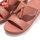 【FitFlop】LULU TASSEL LEATHER SLIDES流蘇造型H型涼鞋-女(玫瑰色) product thumbnail 5