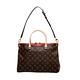 LV M41175 Monogram Pallas拼接皮革手提/肩背包(櫻桃紅) product thumbnail 2