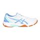 ASICS GEL-ROCKET 10 女排羽球鞋- 羽毛球 訓練 亞瑟士 1072A056-107 白粉紫水藍 product thumbnail 2