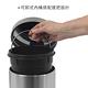 《KELA》不鏽鋼腳踏式垃圾桶(亮銀3L) | 回收桶 廚餘桶 踩踏桶 product thumbnail 4