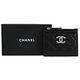 CHANEL 復古銀色CC LOGO小羊皮拉鍊卡片零錢包(黑) product thumbnail 8