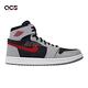 Nike 休閒鞋 Air Jordan 1 ZM Air CMFT 2 男鞋 灰 紅 高筒 麂皮 AJ1 一代 DV1307-060 product thumbnail 6