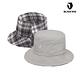 韓國BLACK YAK 格紋雙面戴漁夫帽(兩色可選) 圓盤帽 保暖帽 漁夫帽 休閒帽 中性 BYCB2NAF02 product thumbnail 3