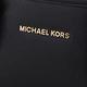 MICHAEL KORS 防刮皮革雙層肩背包(黑) product thumbnail 6