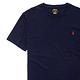 Polo Ralph Lauren 經典電繡小馬圓領素面短袖T恤-深藍色 product thumbnail 3