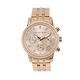 Michael Kors 水晶鑽不鏽鋼石英三眼女錶腕錶36mm(MK6077 玫瑰金) product thumbnail 2