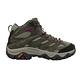 Merrell 戶外鞋 Moab 3 Mid GTX 防水 女鞋 真皮 登山 越野 耐磨 黃金大底 避震 綠 紫 ML035818 product thumbnail 6