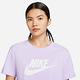 NIKE 上衣 女款 短袖上衣 運動 AS W NSW CLUB CRP TEE FTRA 紫 BV6176-511 (3S3728) product thumbnail 3