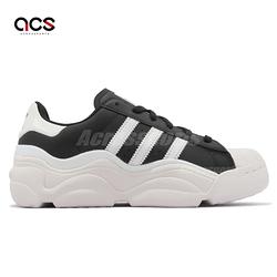 Adidas Superstar Millencon W 女鞋黑白色厚底增高運動休閒鞋HQ9019