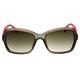 FENDI 時尚太陽眼鏡（透明咖啡＋紅腳） product thumbnail 2