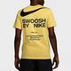 NIKE AS M NSW TEE BIG SWOOSH男運動休閒上衣-黃色-DZ2882700 product thumbnail 2