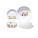 【美國康寧】CORELLE SNOOPY FRIENDS 4件式餐具組-D06 product thumbnail 2