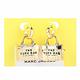 MARC JACOBS THE TOTE BAG CHARM 托特包造型穿針式耳環(金色) product thumbnail 2