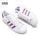 adidas 休閒鞋 Superstar 低筒 運動 女鞋 愛迪達 經典款 貝殼頭 球鞋 穿搭 白 紫 EE9152 product thumbnail 7