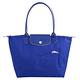 LONGCHAMP    LE PLIAGE 小馬logo長提把水餃包/寶藍S product thumbnail 2