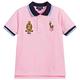 Polo Ralph Lauren 大馬Logo皇家徽章桃粉色短袖網眼Polo衫 product thumbnail 2