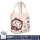 Kusuguru Japan午餐袋 手提包 眼鏡貓 日本限定觀光主題系列 帆布手拿包午餐袋 -達摩&貓澤款 product thumbnail 4
