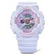 CASIO 卡西歐 BABY-G 未來風 夢幻偏光色彩 Y型構造雙顯錶-珠光藍 BA-110FH-2A product thumbnail 3