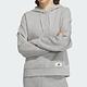 Adidas Lounge Hoody 女 灰色 運動 休閒 帽T 連帽T 上衣 連帽 長袖 IP0754 product thumbnail 2