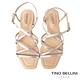TINO BELLINI 巴西進口全真皮羅馬涼鞋FSJV004(銀色) product thumbnail 3