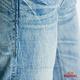 BRAPPERS 女款  Boy Friend Jeans系列-女用彈性七分反摺褲-淺藍 product thumbnail 10