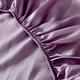 Betrise楊梅紫 加大 蕾絲系列 300織紗100%純天絲防蹣抗菌四件式兩用被床包組 product thumbnail 9
