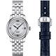 TISSOT 天梭錶 LE LOCLE 力洛克 20周年鑽石自動機械女錶-T0062071103601 product thumbnail 4