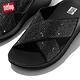 【FitFlop】OPALLE CRYSTAL CROSS SLIDES 水鑽造型交叉涼鞋-女(靚黑色) product thumbnail 5