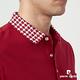 Pierre Cardin皮爾卡登 男款 純絲光棉素色短袖polo衫-紅色(5237215-78) product thumbnail 6