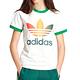 Adidas Gradient Cali T 女款 白綠藍 亞規 大LOGO 經典 上衣 短袖 IS0310 product thumbnail 2