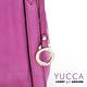 YUCCA - 牛皮立體甜美波士頓包-紫紅色- D0112062 product thumbnail 5