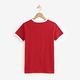 女裝ROOTS - 溫馨佳節飾邊短袖T恤-紅 product thumbnail 2