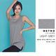 STL yoga 韓國瑜伽 Metro Layerd SL 全棉cotton100% 地鐵長版無袖背心上衣/打底衫 LightGrey灰 product thumbnail 6