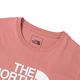 The North Face 北臉 上衣 女款 短袖上衣 運動 透氣 W FOUNDATION LOGO SS TEE 粉 NF0A89QUNXQ product thumbnail 4