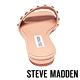 STEVE MADDEN-VIV-個性圓鉚釘寬版低跟涼鞋-米色 product thumbnail 4
