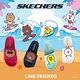 SKECHERS 女休閒系列 涼拖 2ND TAKE LINE FRIENDS 兔兔限定款 - 31644WHT product thumbnail 2