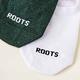 Roots配件-絕對經典系列 小木屋元素隱形襪(二入組)-深綠色 product thumbnail 3