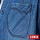 EDWIN 雙貼袋牛仔襯衫-男-拔淺藍 product thumbnail 8