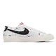 Nike 休閒鞋 Blazer Low 77 運動 男鞋 基本款 簡約 潑漆設計 球鞋 穿搭 白 黑 DJ1517100 product thumbnail 3