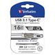 Verbatim 威寶 16GB TYPE-C USB3.1 OTG 隨身碟 product thumbnail 4